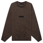 Essentials Kid's Crewneck - Heather Wood