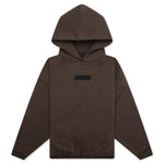 Essentials Kid's Hoodie - Heather Wood