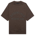 Essentials Kid's S/S Tee - Heather Wood