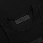 Essentials Kid's Ribbed Tank Top - Black