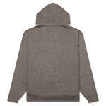 Essentials Knit Hoodie - Heather Grey