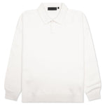 Essentials Knit Polo - Cloud Dancer