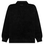 Essentials Knit Polo - Jet Black