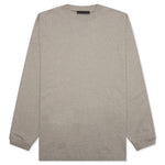 Essentials L/S Tee - Core Heather