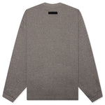 Heavy Long Sleeve Tee - Heather Grey