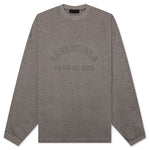 Heavy Long Sleeve Tee - Heather Grey
