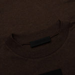 Essentials L/S Tee - Heather Wood