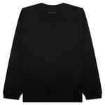 Essentials L/S Tee - Jet Black