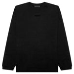 Essentials L/S Tee - Jet Black