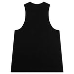 Essentials Ribbed Tank Top - Black
