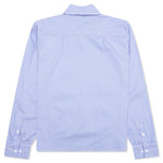 Expect Nothing L/S Shirt - Blue/White