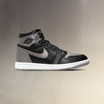 Women's Air Jordan 1 Retro High OG 'Satin Shadow' - Black/Medium Grey/White