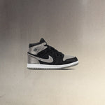 Air Jordan 1 Retro High OG 'Satin Shadow' (TD) - Black/Medium Grey/White
