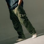 Simon Parachute Utility Pant - Green