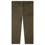 Faded Graphic Fleece Pant - Olive