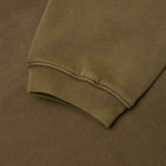 Faded Graphic Zip Hoodie - Olive