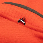Reversible Knit Pullover - Orange/Khaki