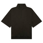 3/4 Half Zip - Off Black