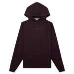 Kid's Knit Hoodie - Plum