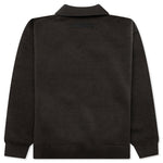 Kid's Knit Polo - Off Black