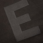 Kid's Knit Polo - Off Black