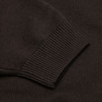 Knit L/S Polo - Off Black