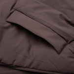 Nylon Puffer Jacket - Plum