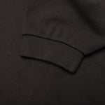 S/S Waffle Sweatshirt - Off Black