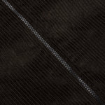 Corduroy Shirt Jacket - Off Black