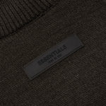 Knit Turtleneck - Off Black