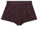 Women's Terry Beach Short - Plum