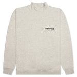 Essentials Core Mockneck - Light Oatmeal