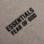Essentials Kid's Ringer Tee - Dark Oatmeal