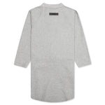 Essentials Kid's Big E Waffle Tee - Dark Oatmeal