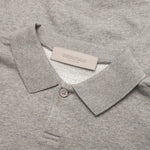 Kid's Core L/S Polo - Dark Oatmeal
