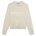 Essentials Kid's L/S Polo - Wheat