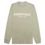 Essentials Kid's L/S Tee - Seafoam
