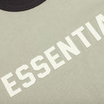 Essentials Kid's Ringer Tee - Seafoam
