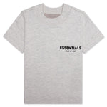 Essentials Kid's Core Tee - Light Oatmeal