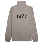 Essentials Kid's Turtleneck - Dark Oatmeal