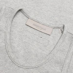 Essentials Kid's Waffle Tank - Dark Oatmeal