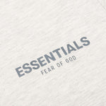 Essentials Kid's L/S Tee - Light Heather Oatmeal