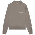 Essentials Kid's Mockneck - Desert Taupe