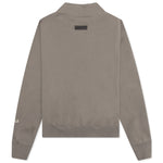 Essentials Kid's Mockneck - Desert Taupe