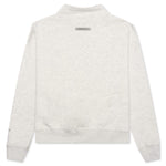 Essentials Kid's Pullover Mockneck - Light Heather Oatmeal