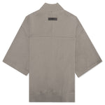 Essentials Kid's S/S Full Zip Jacket - Desert Taupe