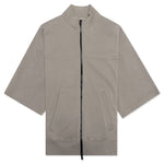 Essentials Kid's S/S Full Zip Jacket - Desert Taupe