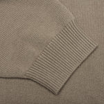 Essentials Knit L/S Polo - Oak