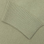 Essentials Knit L/S Polo - Seafoam
