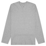 Essentials Henley Thermal Set - Dark Oatmeal